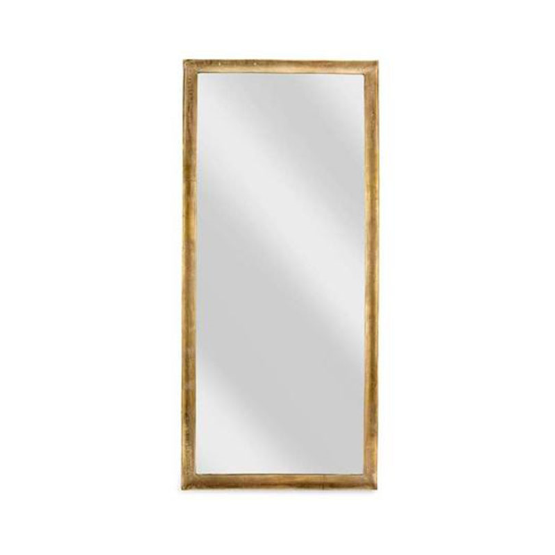 Yadur Full Length Mirror, H166.5 x W75.5cm, Antique Brass-1