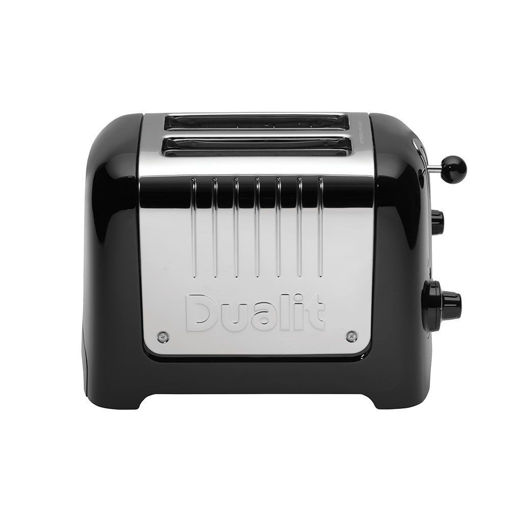 Lite 2 slot toaster, Black-1