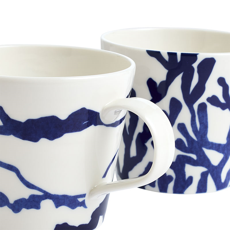 Pacific Set of 4 Mug, 400ml, Blue-3