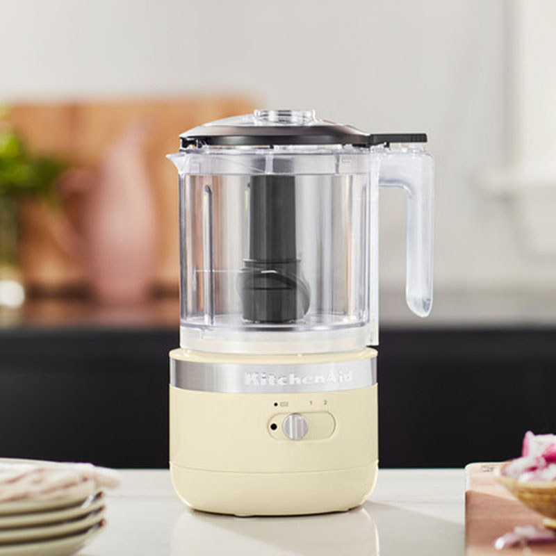 Cordless Food Chopper, 26.4cm, Almond Cream-1