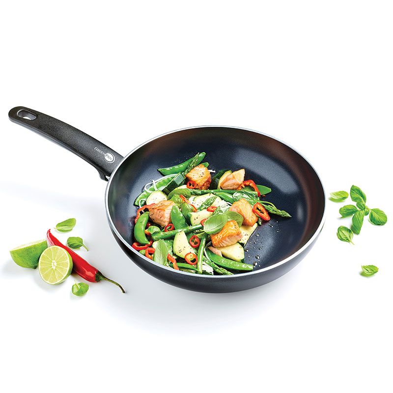 Cambridge Wok, 28cm, Ceramic Non-Stick-2