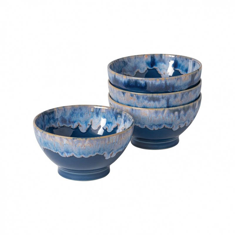 Set of 4 Bowls, D15cm, Denim-0