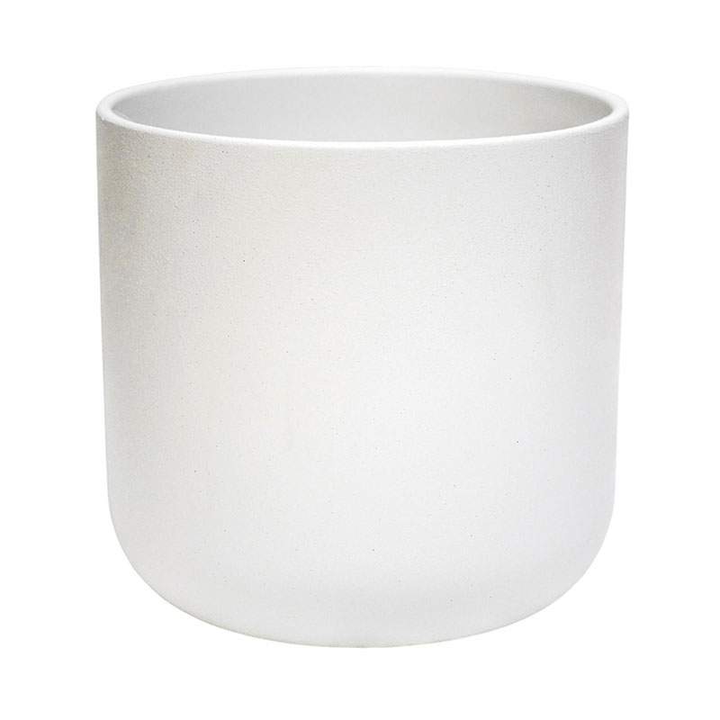 Lisbon Planter, H25.5 x W26 x D26cm, White-1