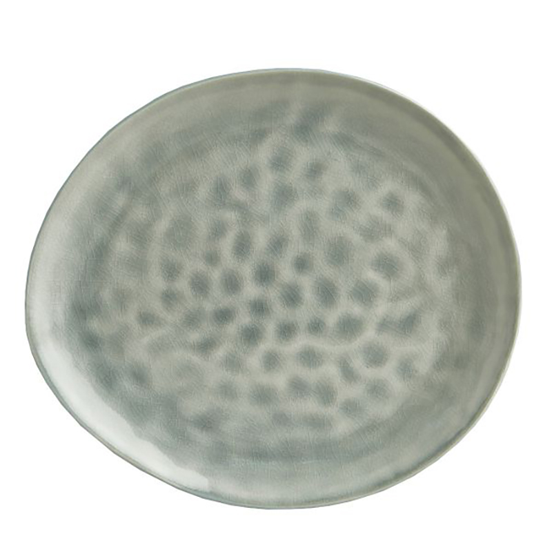 Vie Naturelle Large Plate, W27.5cm x D25cm, Soft Grey-0