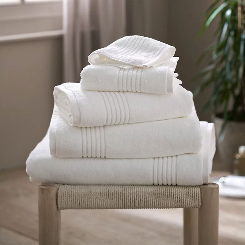 Ultra Soft Cotton Bath Sheet, 100 x 150cm, White-0