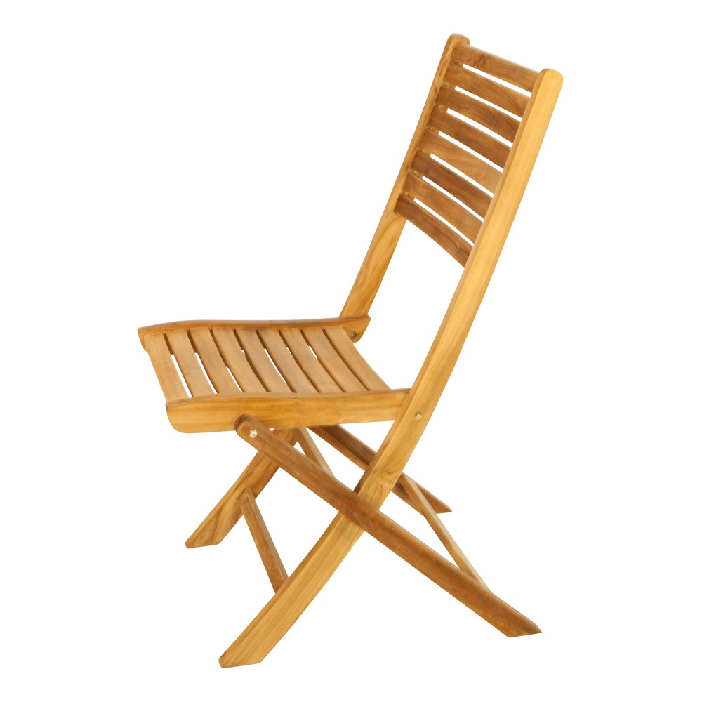 Sumatra Folding Dining Chair, Teak-1