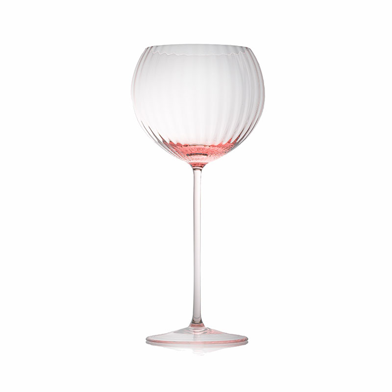 Lyon Set of 2 Red Wine Glasses, 580ml, Rosa-0