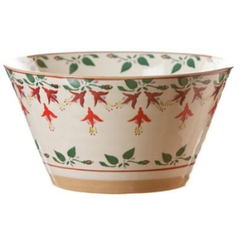 Bowl, Fuchsia, Large Angled-0