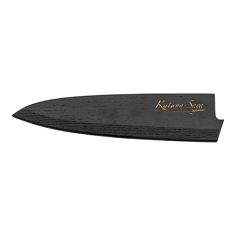 Katana Saya Pakkawood Gyuto Knife, 20cm Damascus Blade-1