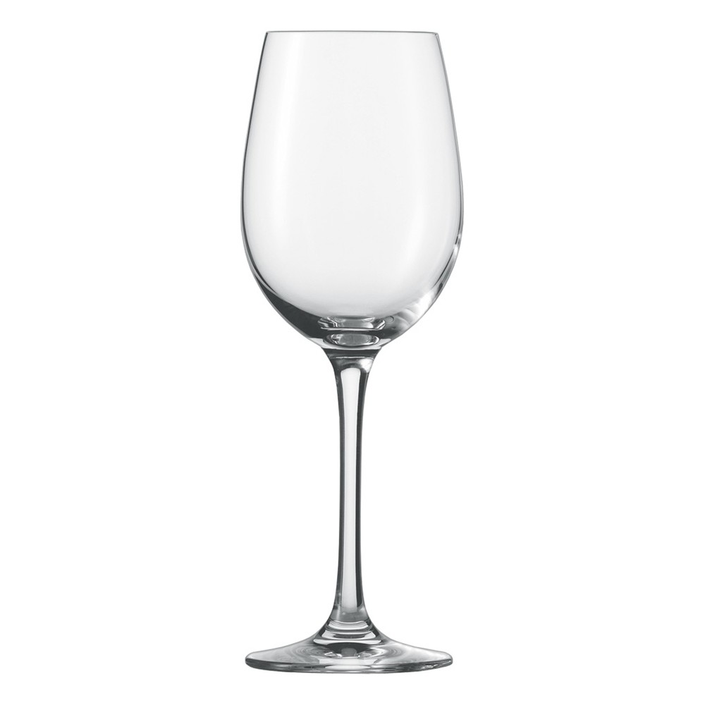 Classico Set of 6 White Wine Glasses, 312ml, Clear-1