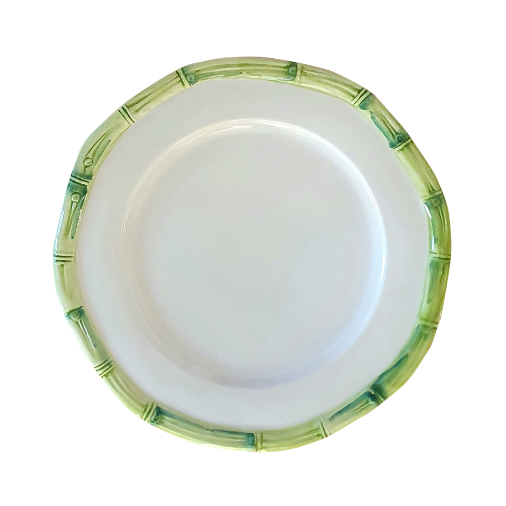 Bamboo Plate, D27cm, Green-0