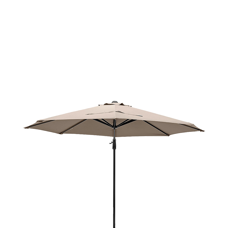 Voyager T1 Round Parasol, 3m, Taupe-3