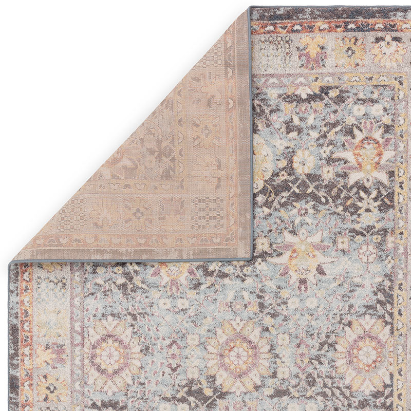 Flores gita classic persian border rug, 160 x 230cm, Multi-6