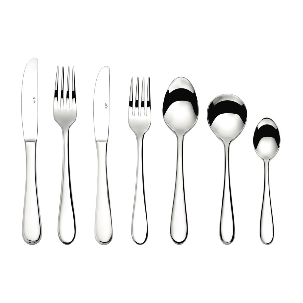 Glacier 44 piece cutlery set, Mirror Finish Polished-0