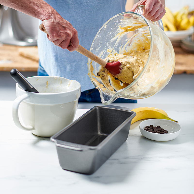 Metal Bakeware Loaf Pan, 27cm, Grey-4