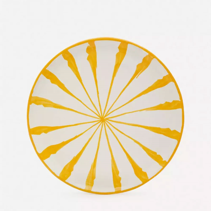 Circus Serving Plate, D28cm, Yellow-1