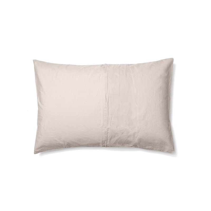 Relaxed Cotton Pair of Standard Pillowcases, Rose-2