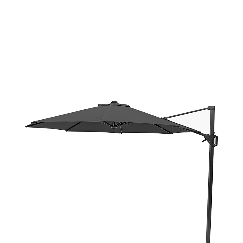 Voyager T1 Round Parasol, 3m, Anthracite-3