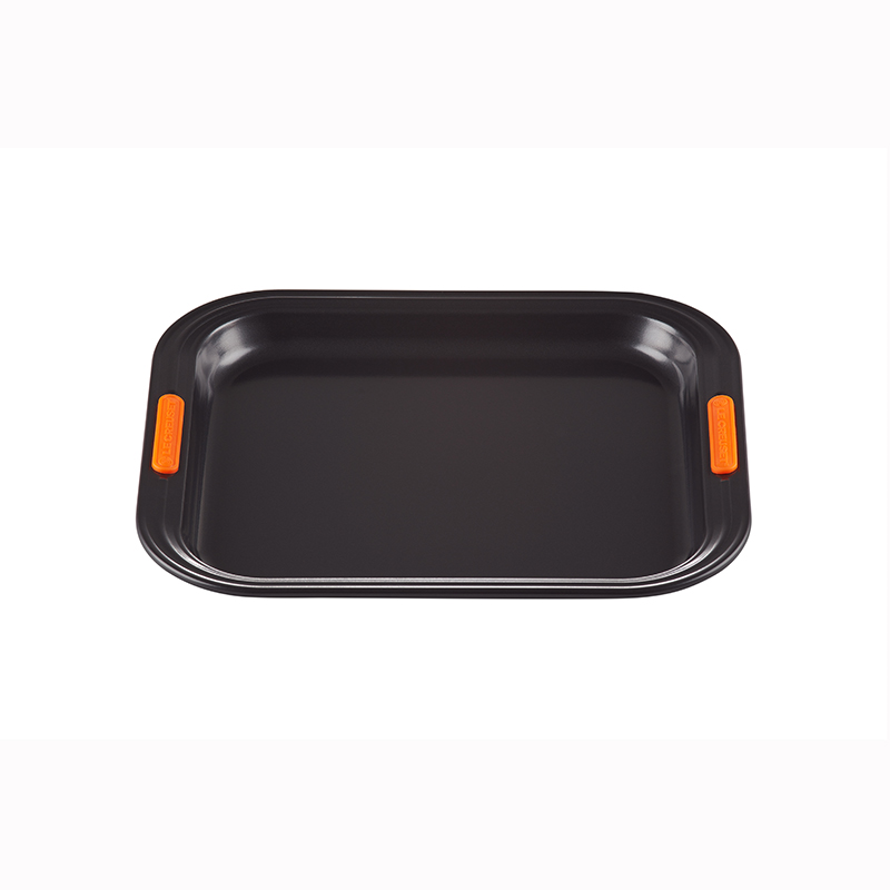 Bakeware Rectangular oven tray, 31 x 28cm, Black-0