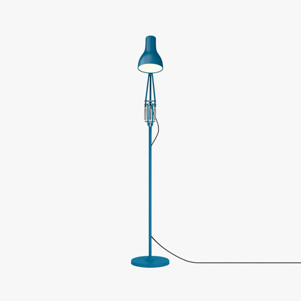 Type 75 - Margaret Howell Floor lamp, Saxon Blue-4