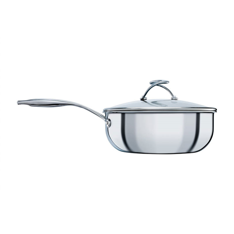 C Series Chef Pan With Scraping Spoon, 3.3L-0