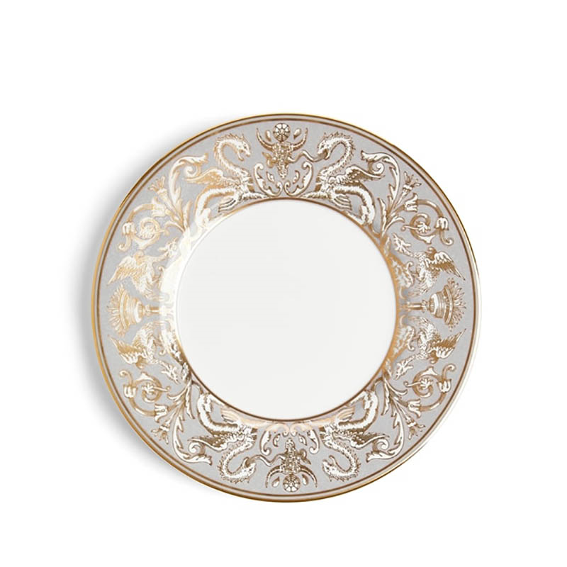 Renaissance Grey Plate, 23cm-0