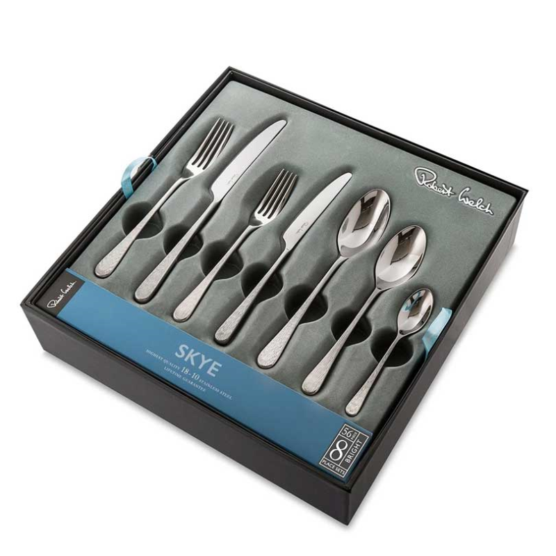 Skye Bright 56 Piece Cutlery Set, Stainless Steel-3