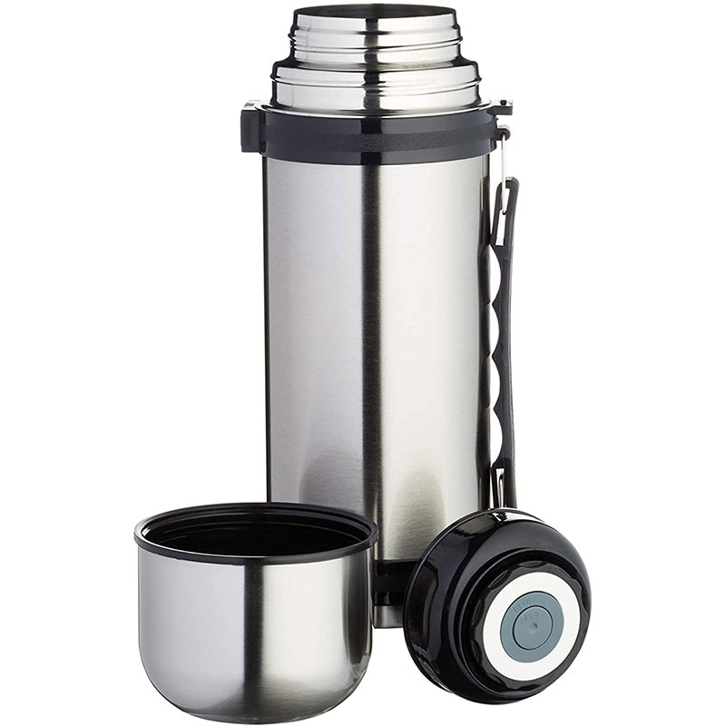 Thermos flask, 1 litre, Silver-4