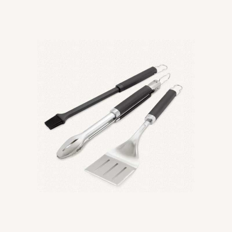 Precision 3-Piece Grill Tool Set 3-Piece Grill Tool Set-0