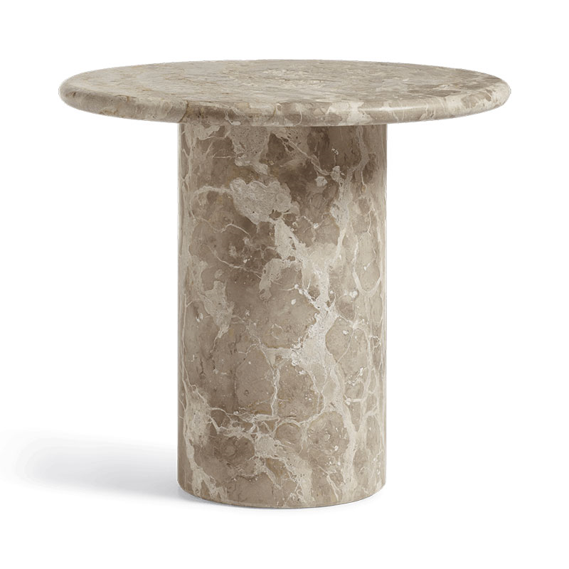 Floren Side Table, H50cm x Diameter 40cm, Capri-1