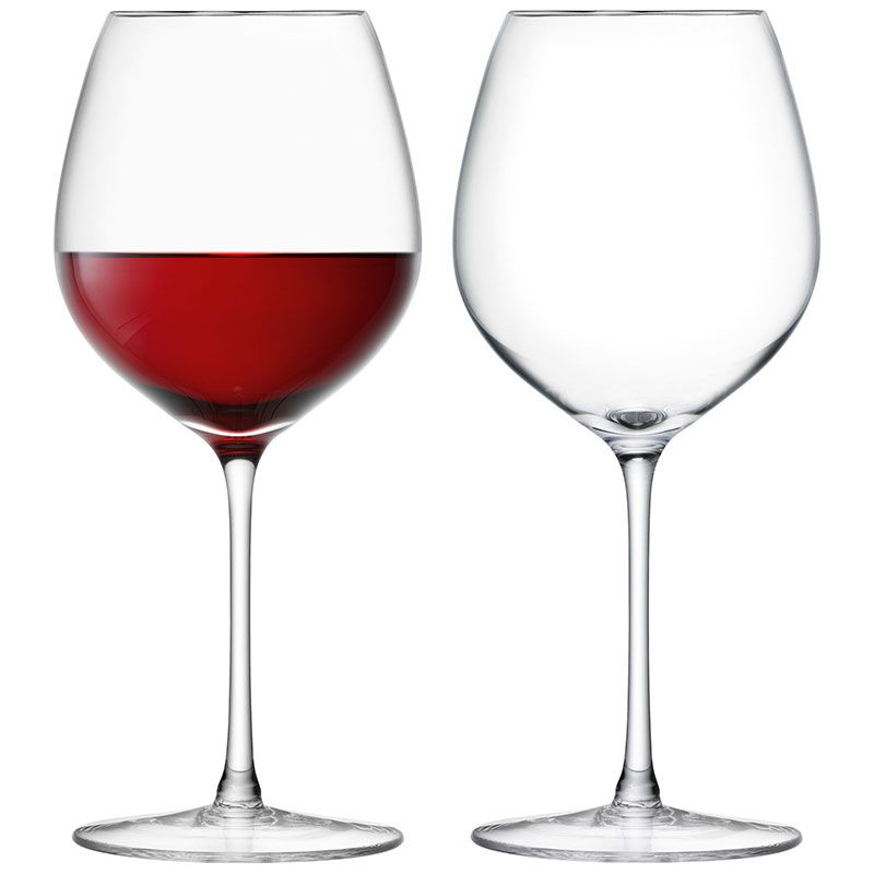 Wine Red Wine Glass Set of 2, 400ml, Clear-0