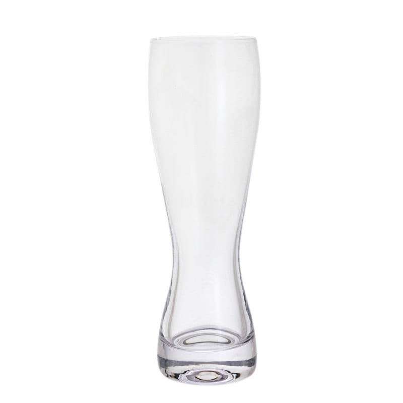 Wine and Bar Set of 2 Beer Glasses, 390ml, Clear-2