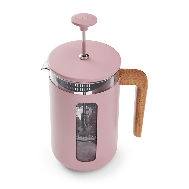 Pisa Cafetiere 8 Cup, Pink-7