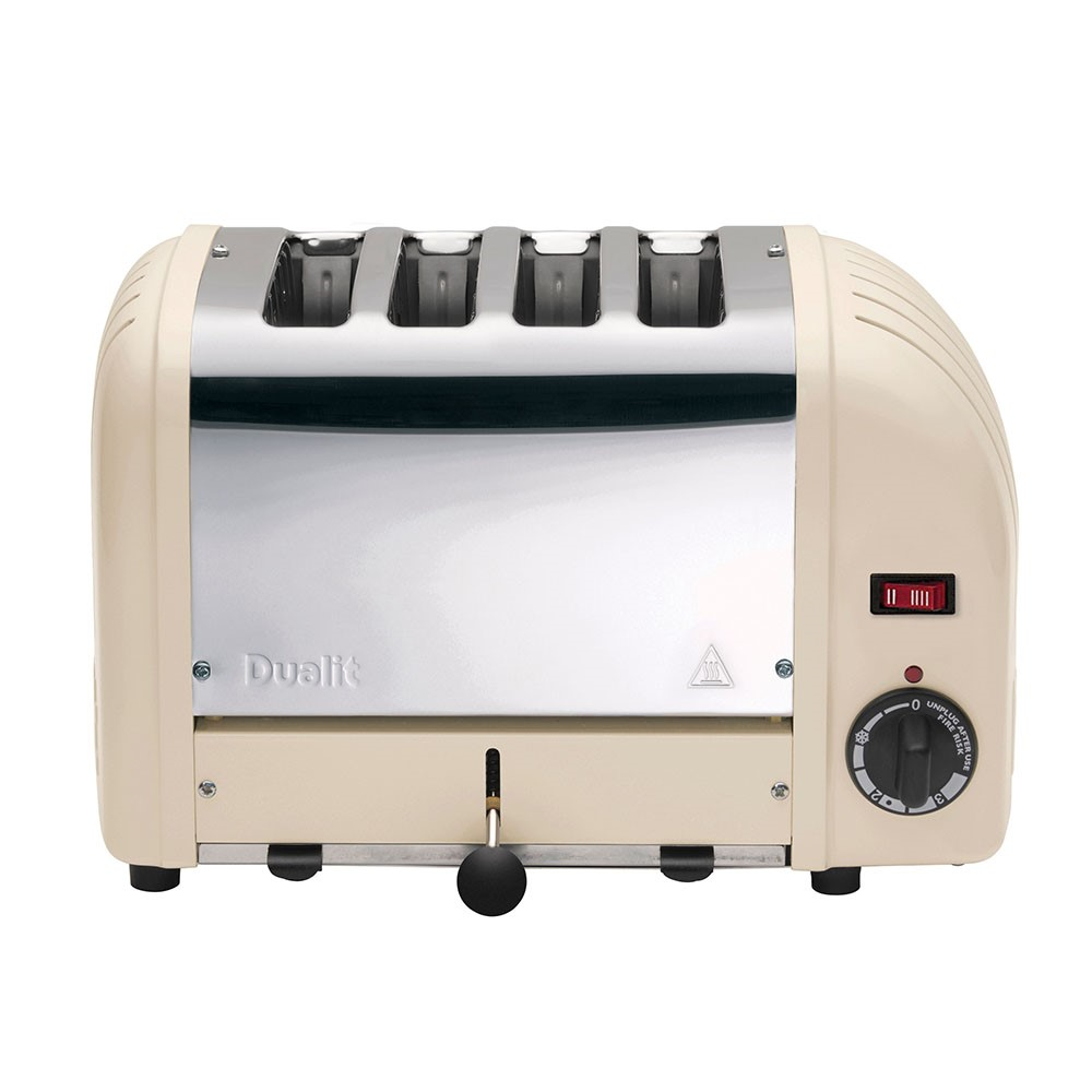 Classic Vario 4 slot toaster, utility cream-1