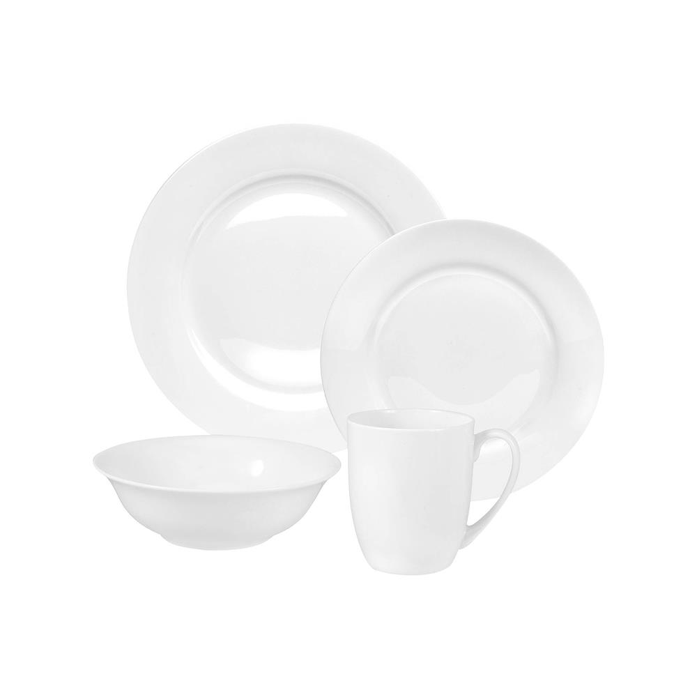 Serendipity 16 Piece Dinner Set, White-0