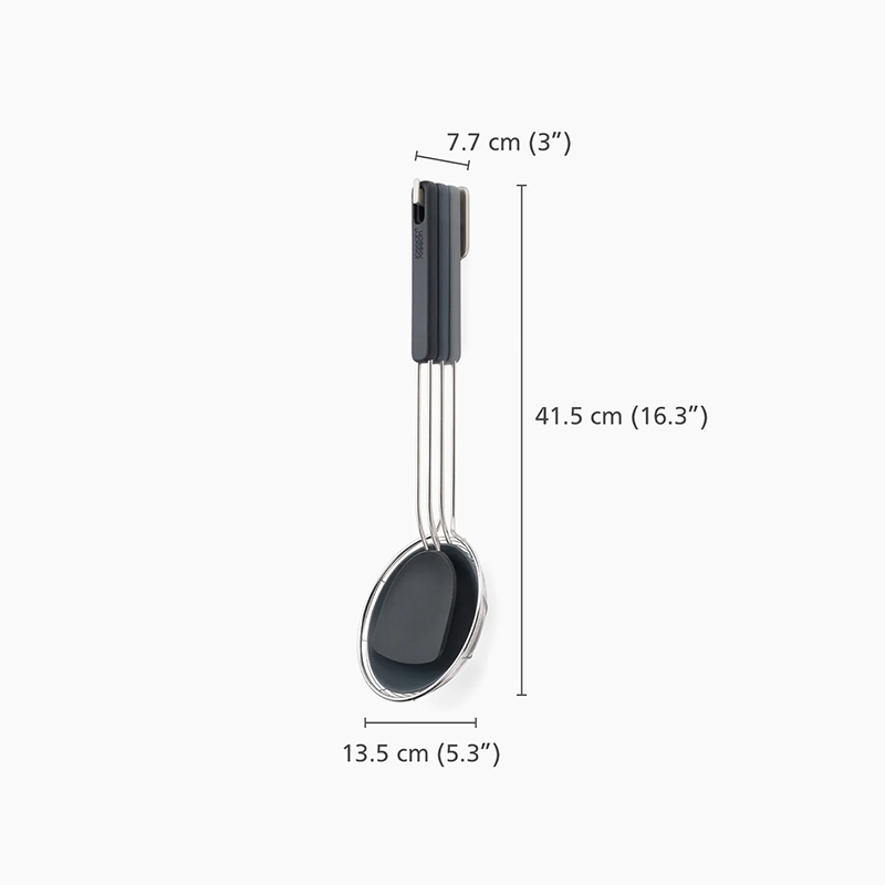 Nest Fusion 3 Piece Wok Utensil Set, Black-4