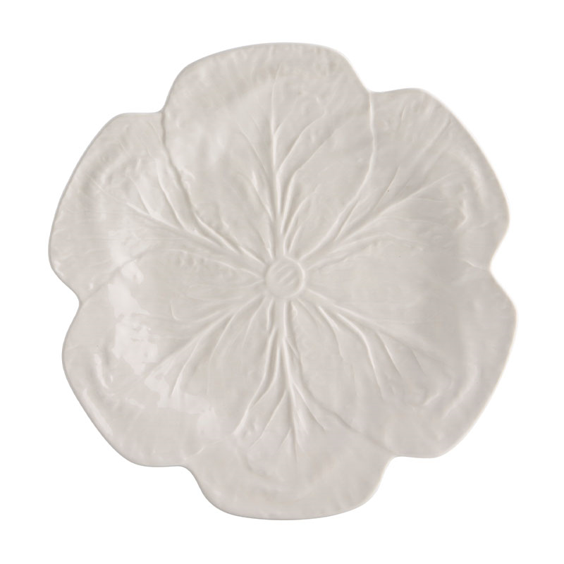 Cabbage Dinner Plate, 26.5cm, Beige-0