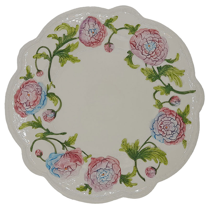 Ortensie Charger Plate, D32cm, Multi-0