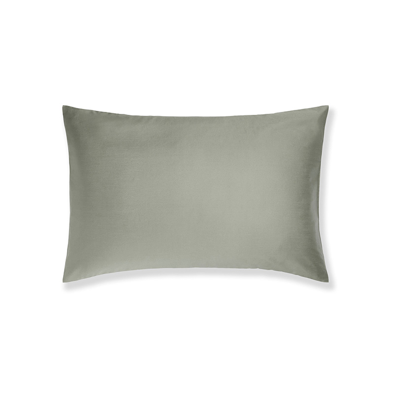 Luxe Cotton Pair of Standard Pillowcases, Moss-4