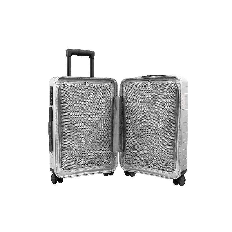 H5 Essential Cabin Suitcase, H55 x W23 x L40cm, Light Quartz Grey-2