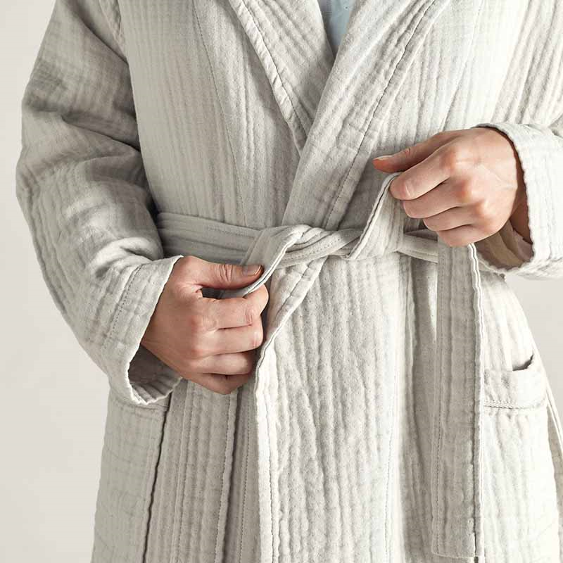 The Dream Cotton Robe, Extra Large, Clay-4