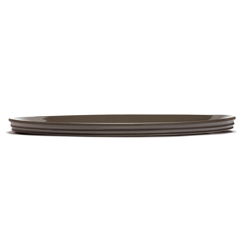 Dune Oval Serving Dish, 57 x 44cm, Slate-2