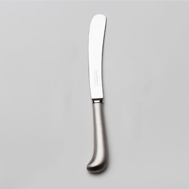 Dessert Knife- Rattail, MIrror Finish-0