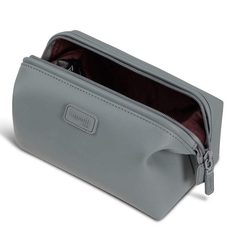 Lost In Berlin Toiletry Bag, H13 x L23 x W12cm, Cement Storm-2