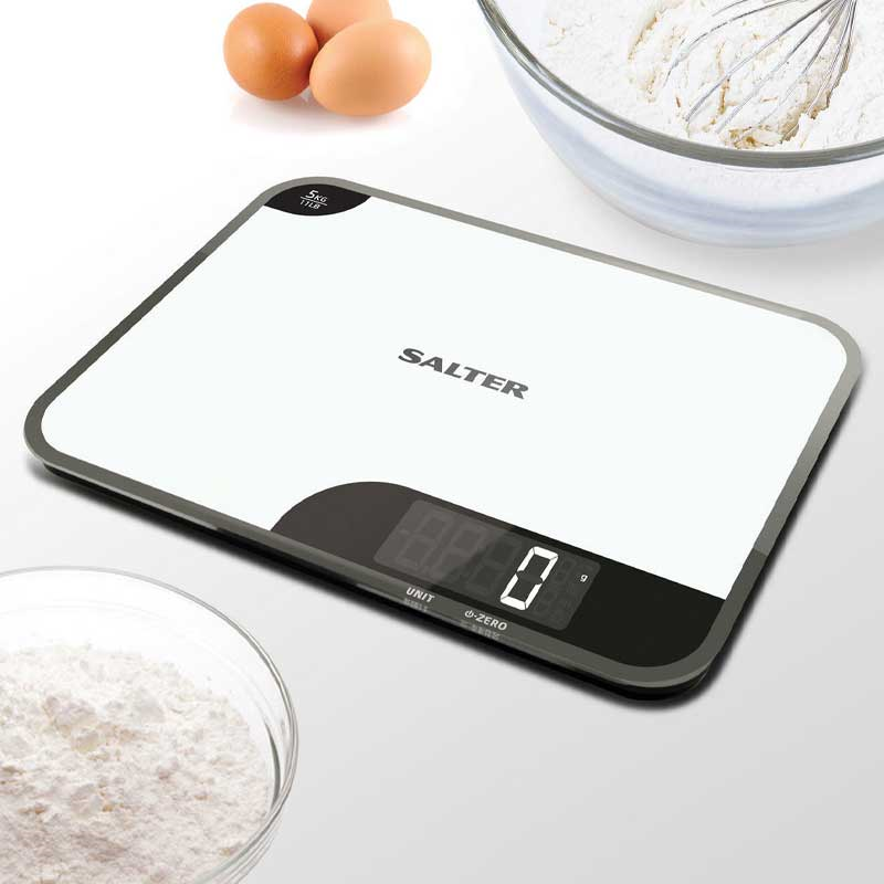 Mini Max Digital Kitchen Scale / White / 5kg, 5kg, white-0