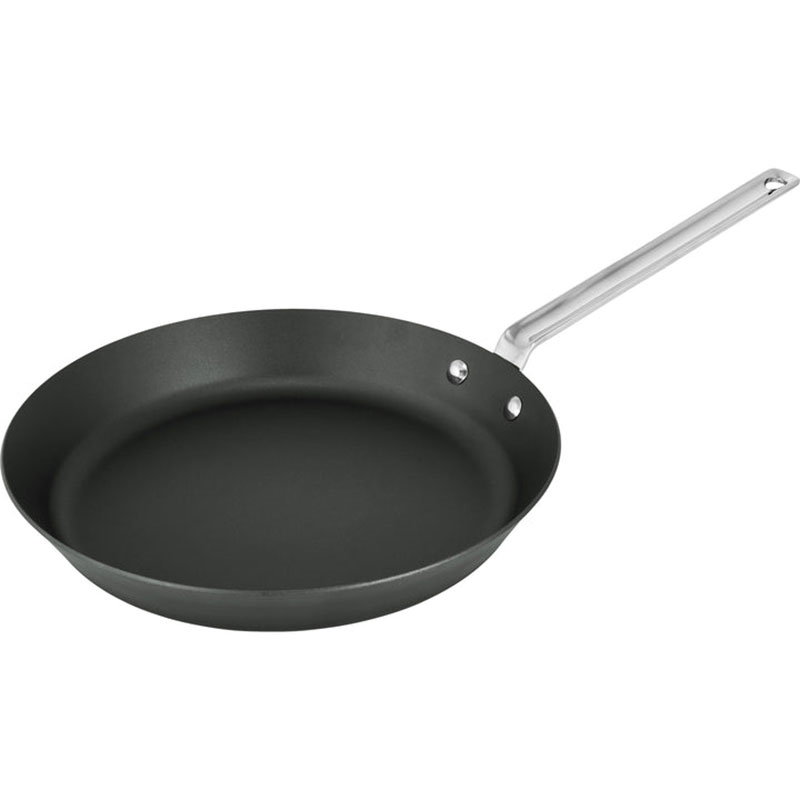 Iron Frying Pan In Sleeve, 30cm, Black-2