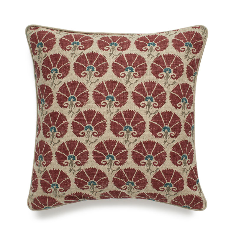 Carlina Cushion Cover, 51 xx 51cm, Red Madder-0