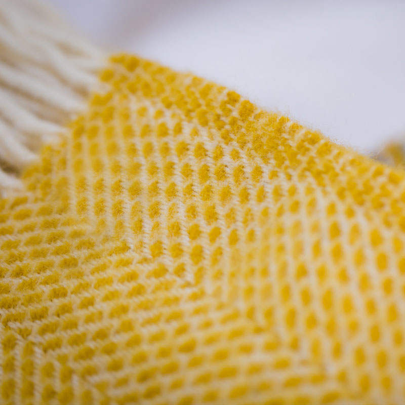 Beehive Throw, 150 x 183cm, Yellow-4