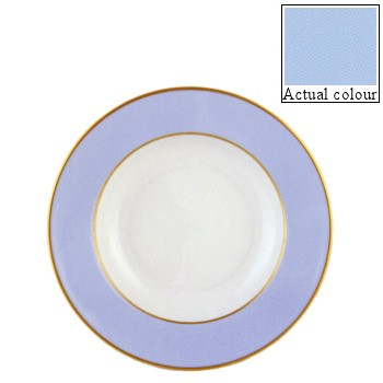 Sous Le Soleil Soup Plate, D22.5cm, Matt Gold Classic Ice Blue-0