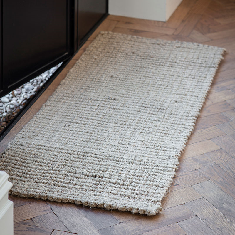 Jute Double Doormat, 55 x 125cm, Natural-0